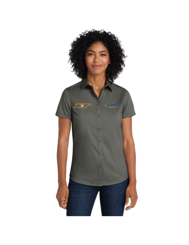 Port Authority® Women's Short Sleeve SuperPro™ Twill Shirt (Copy)
