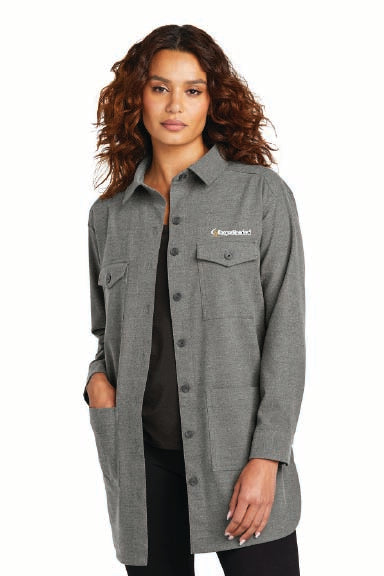 MM2021 Mercer+Mettle® Women’s Long Sleeve Twill Overshirt