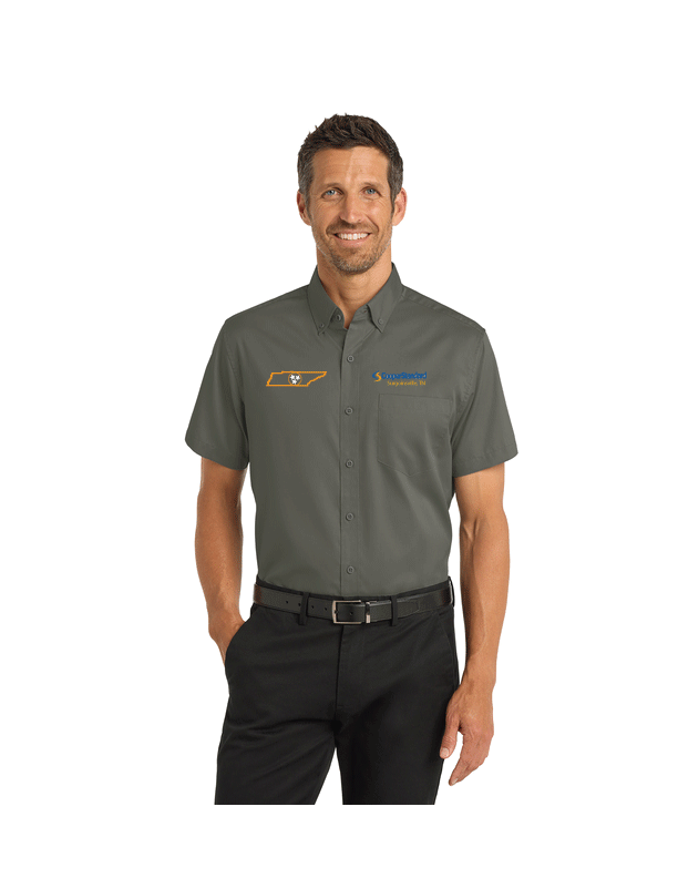 Port Authority® Short Sleeve SuperPro™ Twill Shirt (Copy)