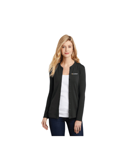 LM1008 Port Authority® Ladies Concept Stretch Button-Front Cardigan