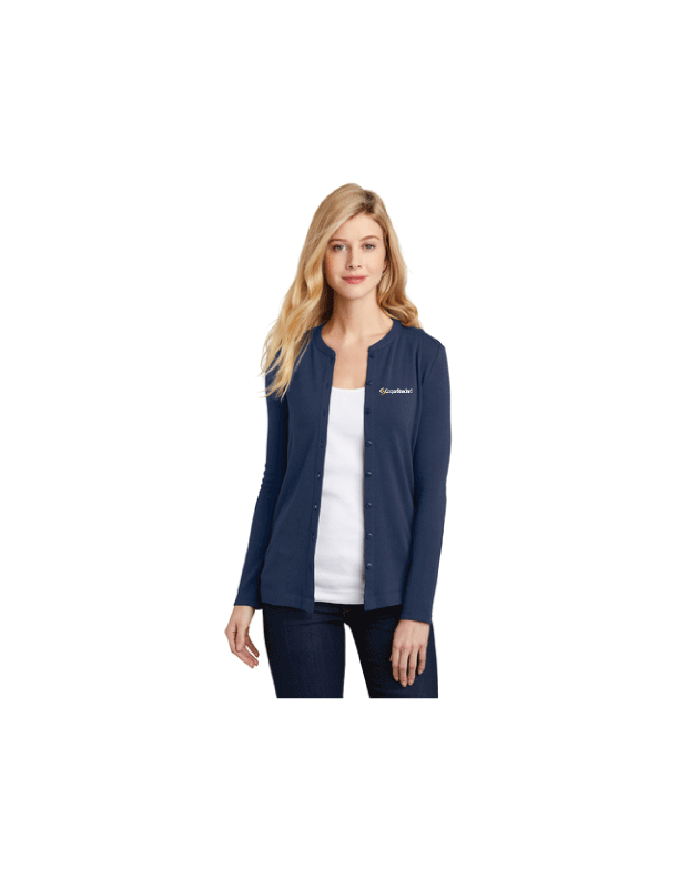 LM1008 Port Authority® Ladies Concept Stretch Button-Front Cardigan