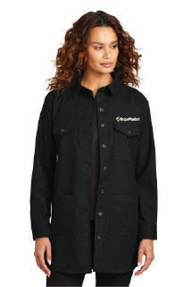 MM2021 Mercer+Mettle® Women’s Long Sleeve Twill Overshirt